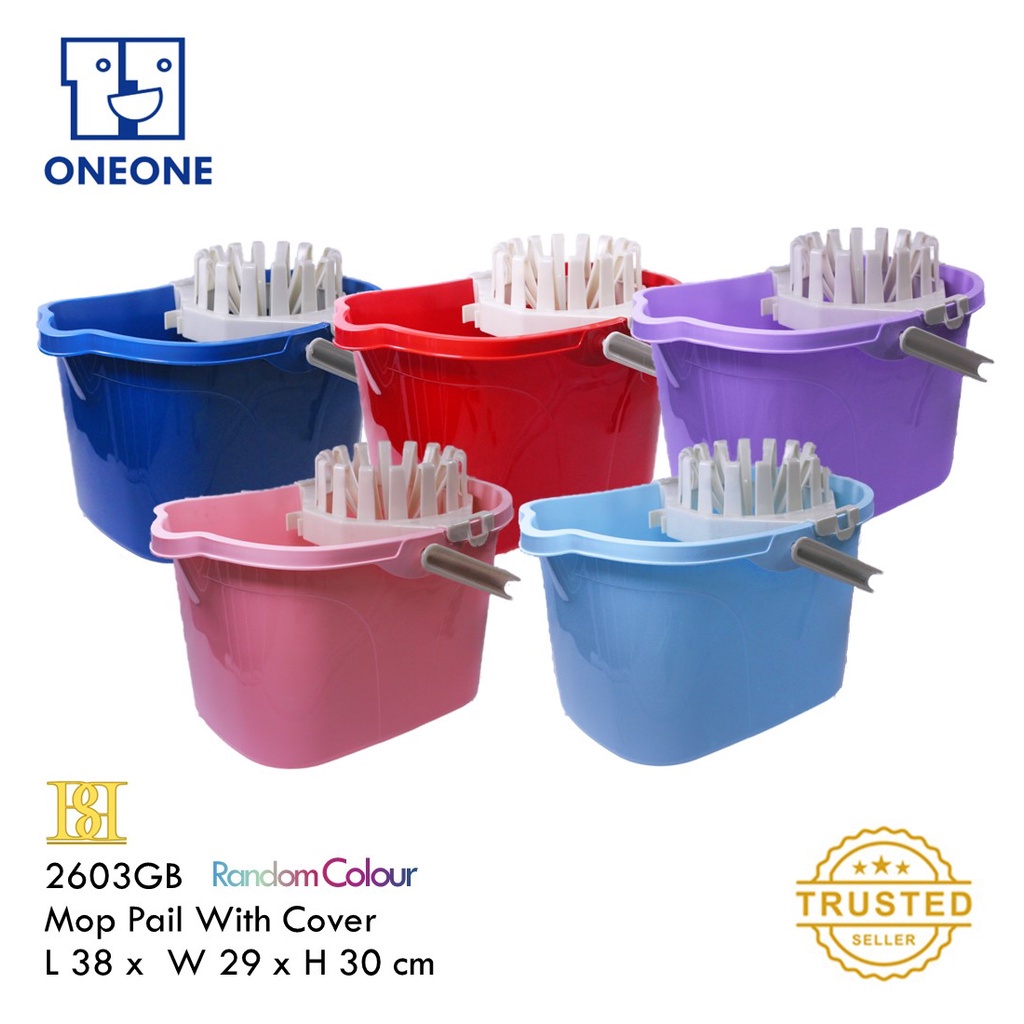 2603GB Mop Pail With Cover - B&B Plastic | Shopee Malaysia