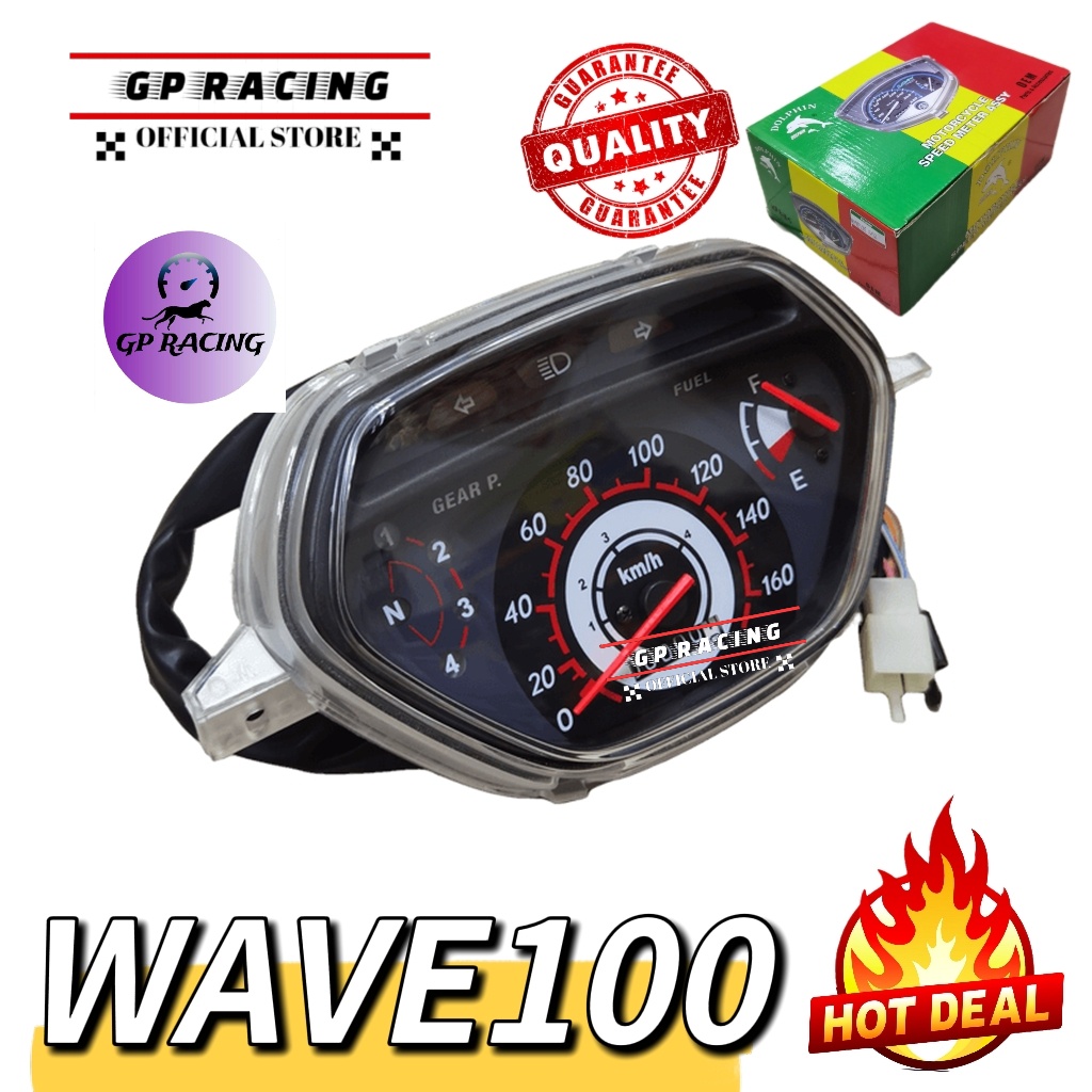DOLPHIN METER ASSY WAVE 100 TAIWAN HIGH QUALITY SPEEDOMETER WAVE100