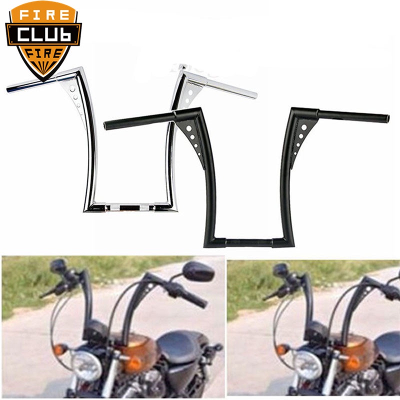 Chrome APE Hanger 11/4" Handlebar " Backward Wide Tapered Handle Bar