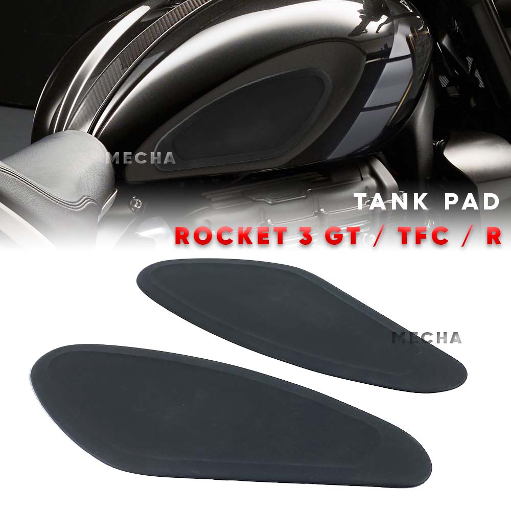 For Rocket 3 GT R TFC Rocket3 Motorcycle Side Fuel Tank pad Tank Pads