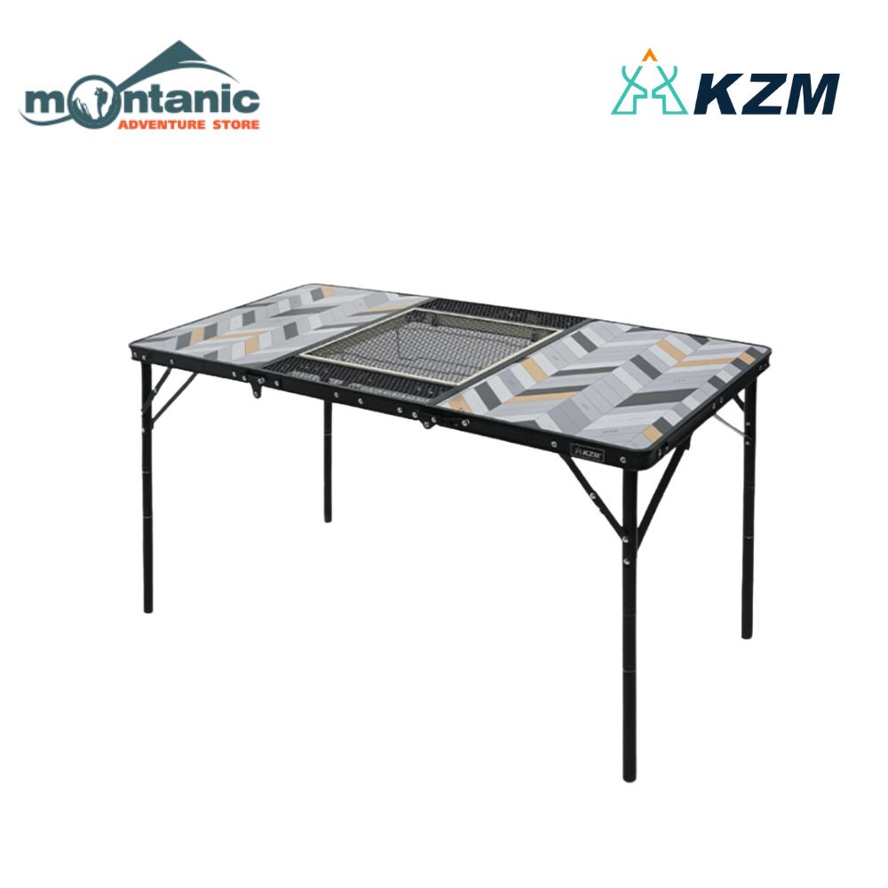 KZM Connect 3 Folding BBQ Table Shopee Malaysia