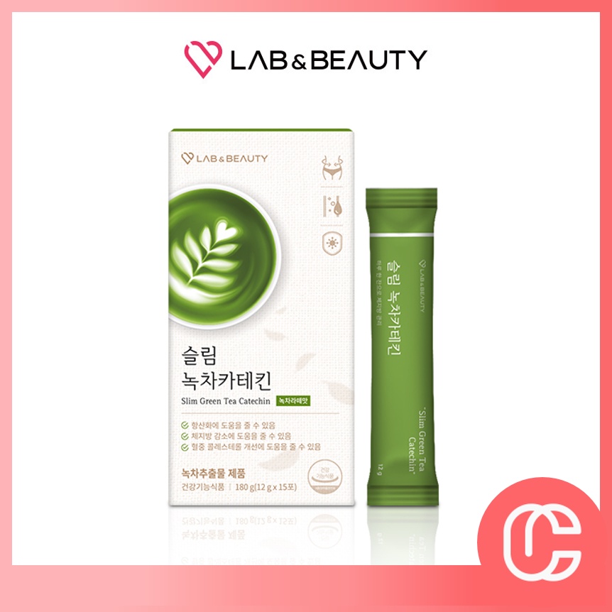 [LAB&BEAUTY] Slim Green Tea Catechin (15sticks/box) Shopee Malaysia