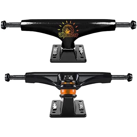 SkateHaus Thunder Electric Eye Hollow Lights 149 Black Skateboard Trucks Ready Stock Professional Original High Quality