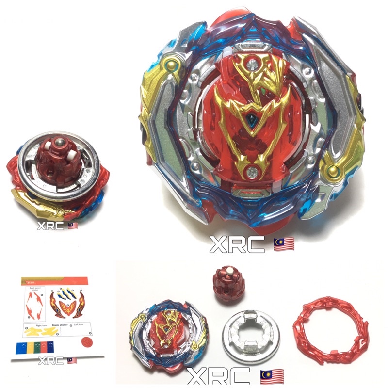Zest Achilles Customize Set BeybladeBurst QuadDrive ZsAC.Il.Qt'4