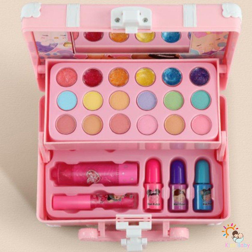 Makeup Toys Set for Kids Cosmetic Kit Pretend Play Princess Gift Mainan Kosmetik Make Up Kanak-Kanak Budak Perempuan