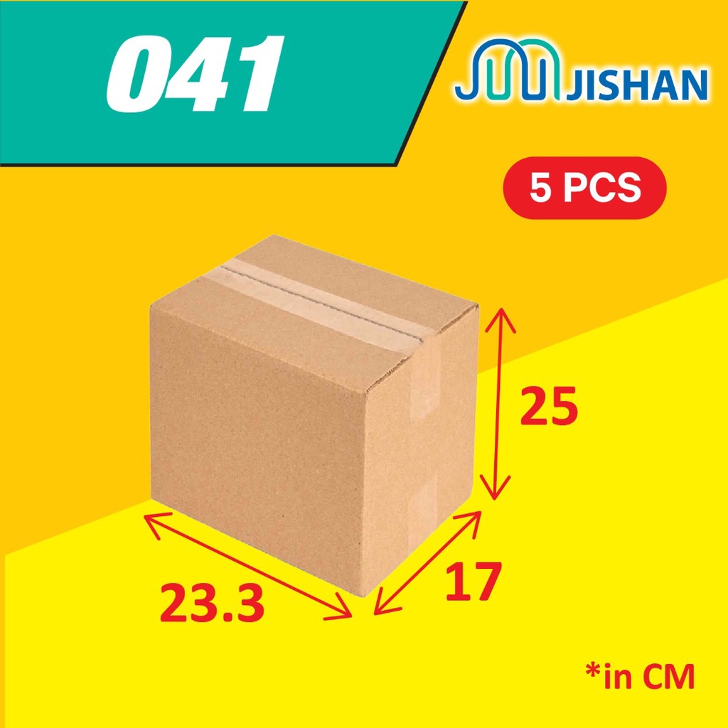 [5pc] Premium Kraft Plain Carton / High Quality Strong Packing Box / Kotak Murah / Gift Courier Box / Parcel Flyer 纸盒 纸箱