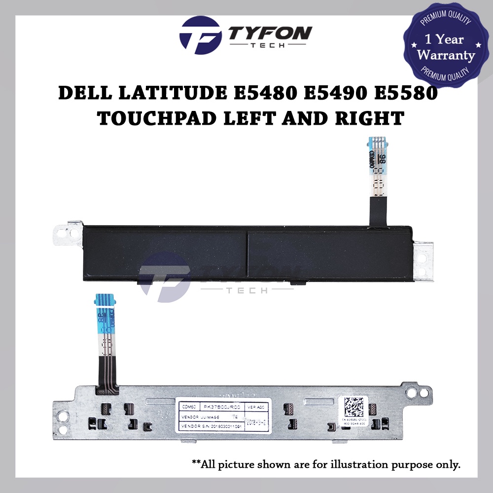 Dell Latitude E5480 E5490 E5580 E5590 E5280 E5290 Touchpad Left Right