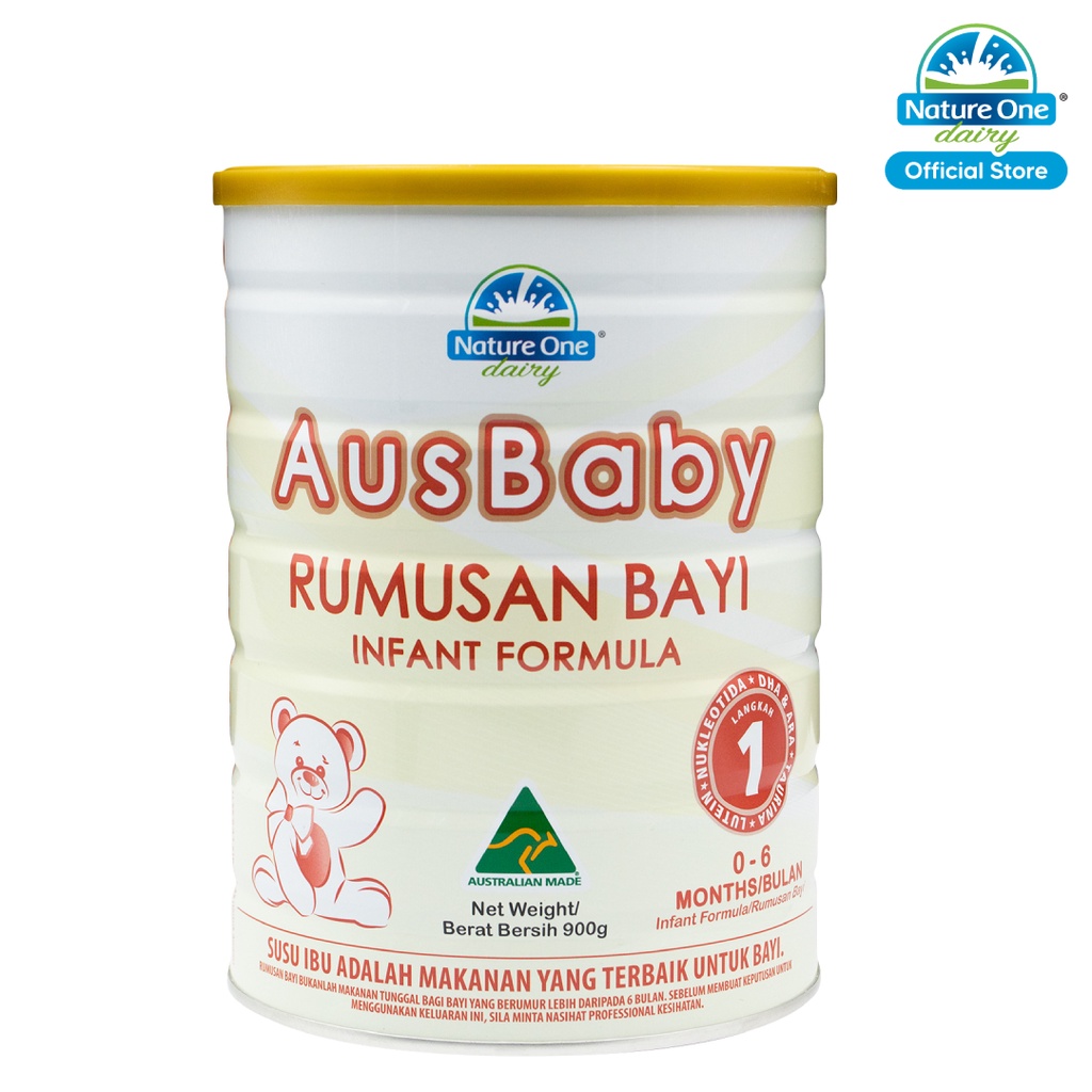 Nature One Dairy AusBaby Infant Formula Step 1 (900g)