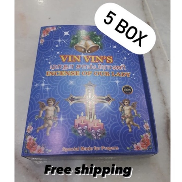 Vin vin catholic incense (matha sambrani) kemayan gereja (new packing