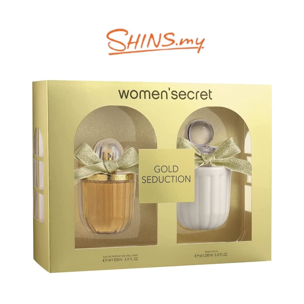 Women'secret Gold Seduction Gift Set EDP (100ml) + Body Lotion (200ml) YW1224