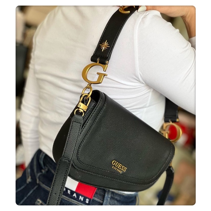 guess saddle bag