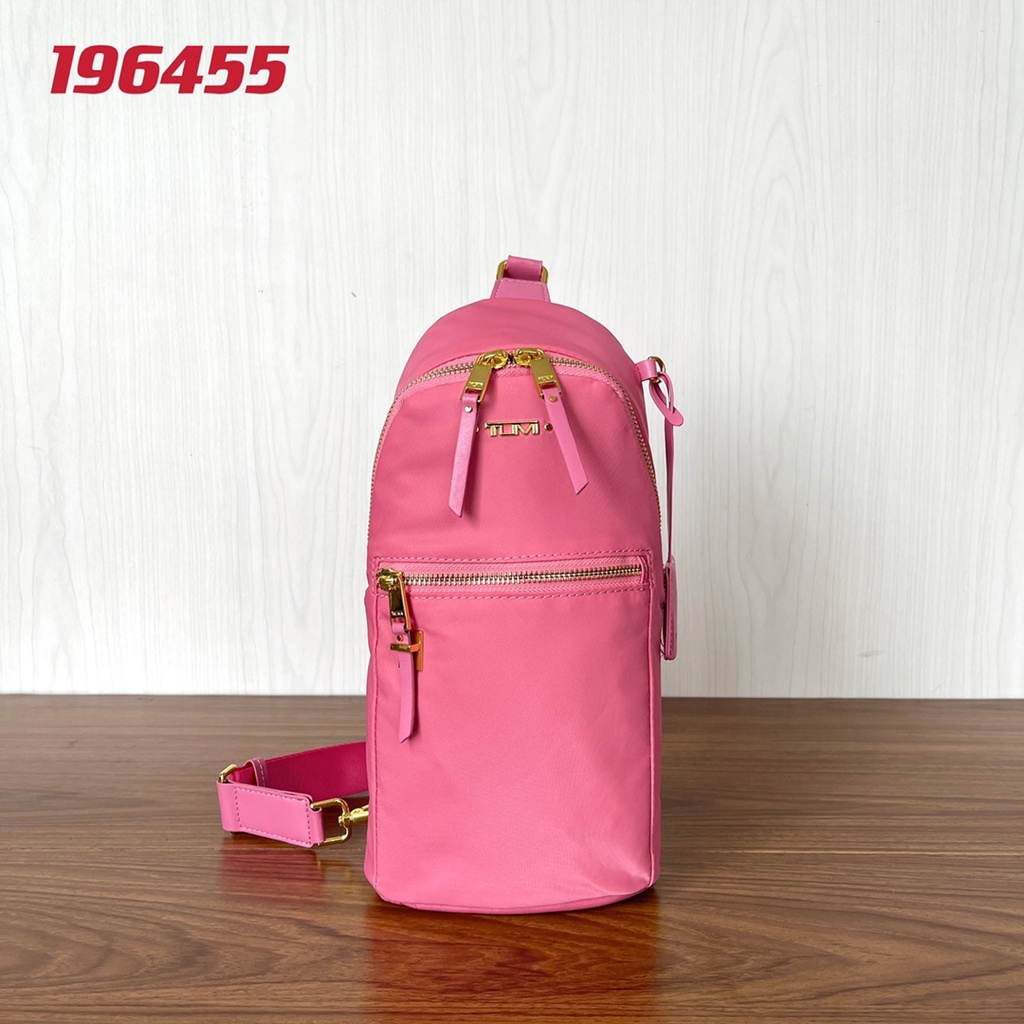 Tumi voyageur anna sling bag pink woman Shopee Malaysia