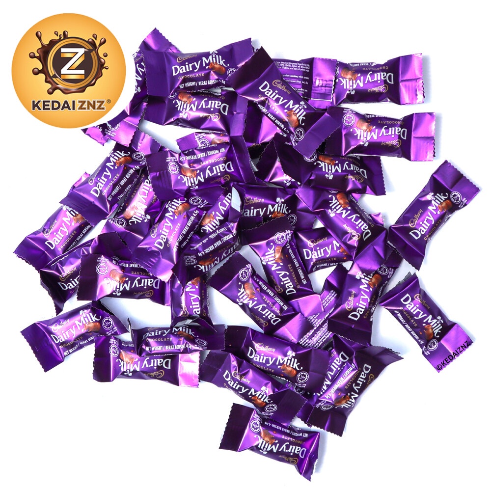 Chocolate Cadbury Dairy Milk CHOCOLATE Mini Bites Bar 4.5g (1 Piece) Coklat