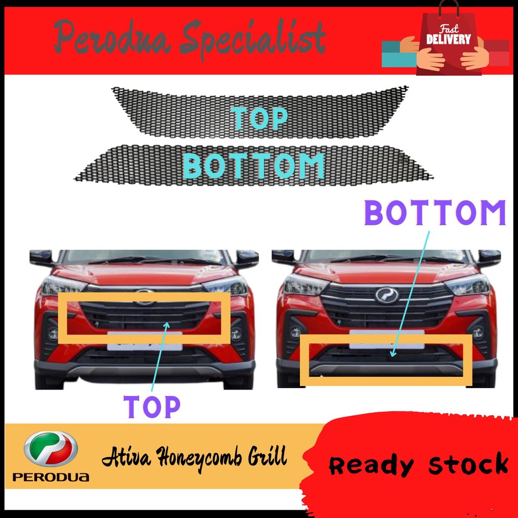 PERODUA ATIVA Grill / Grill / Ready Cut