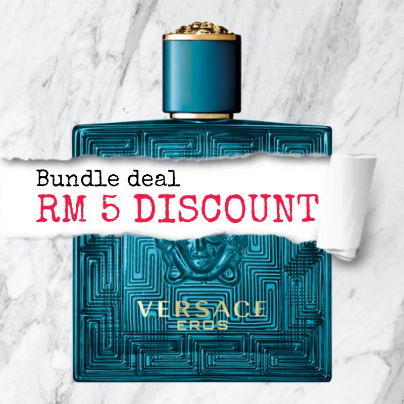 5ml Versace Eros Edt For Men Perfume Decant Travel Spray Shopee