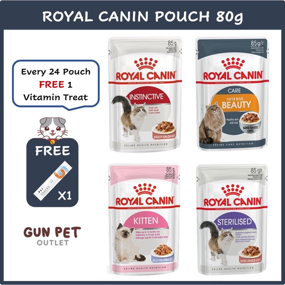 Royal Canin Wet Food Pouch Instinctive Sterilised Intense Beauty Kitten