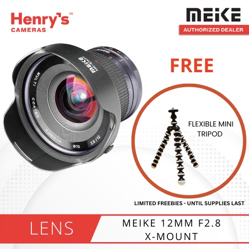 Meike 12mm F2.8 Fuji X Mount Lens Ultra Wide - Henrys Cameras