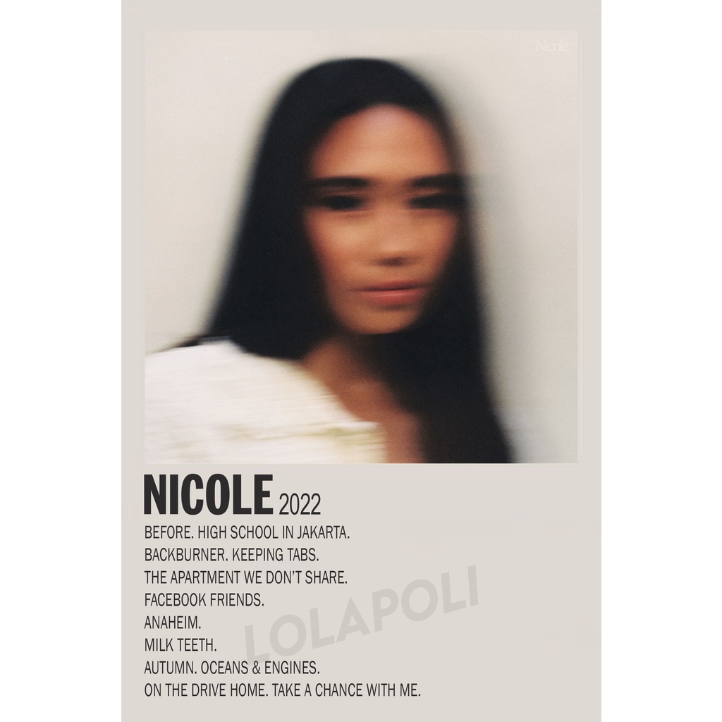 Poster Cover Album Nicole Niki | Shopee Malaysia