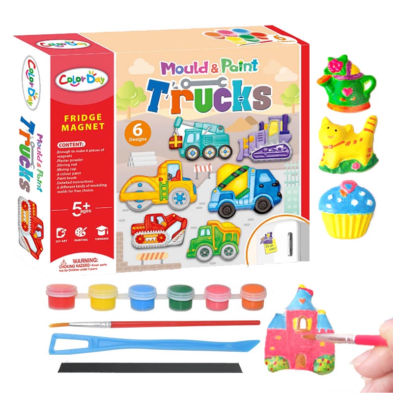 Kids Toy Mould and Paint Education Toy Art and Craft for Children