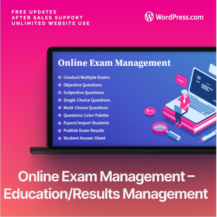 Online Exam Management – Education & Results Management | Wordpress Pro Plugin