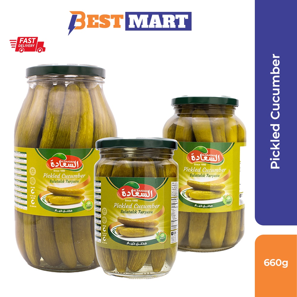 Al Saadah Pickled Cucumber 660g Shopee Malaysia