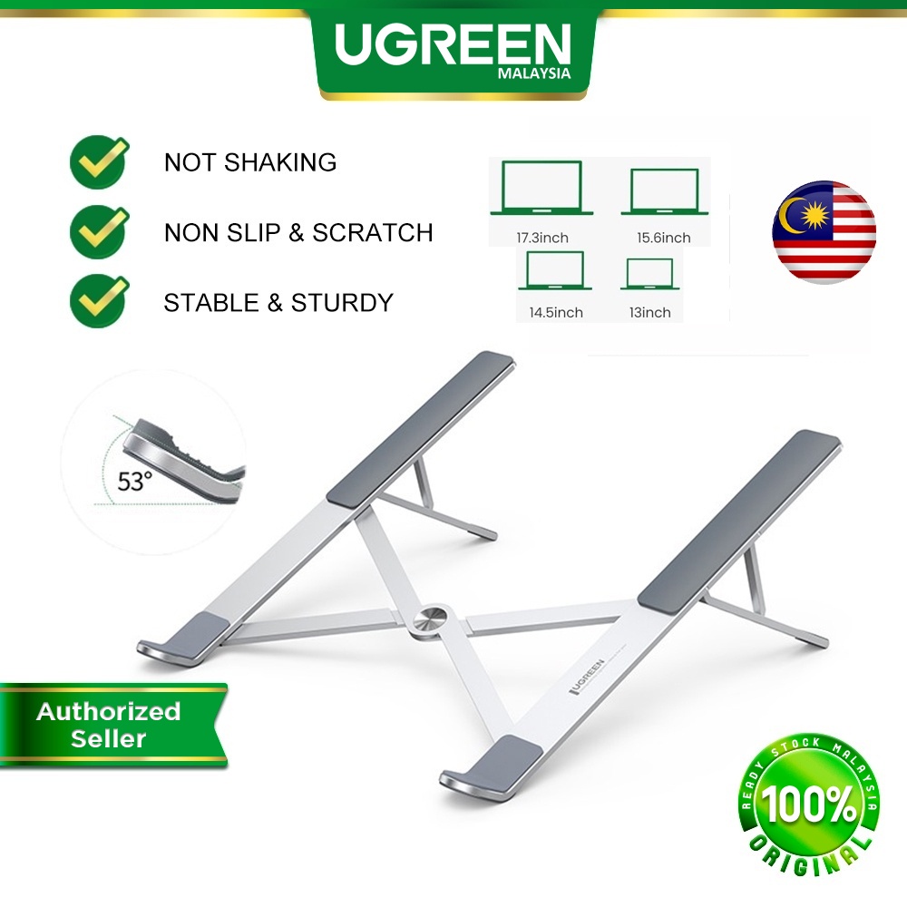 UGREEN Laptop Stand Holder 13 to 17.3 inch Adjustable Aluminum Laptop Notebook Stent for Laptop Macbook Pro Air