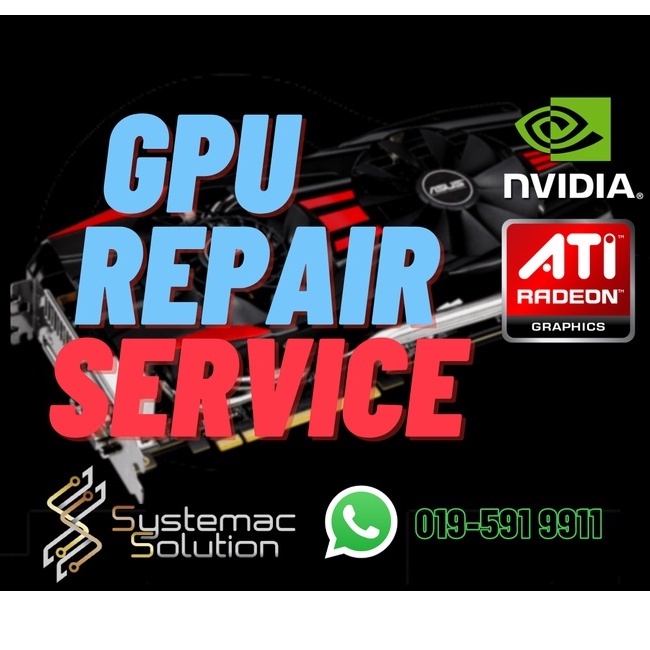 Graphic Card Repair Service | GPU Repair | ETH | AMD | NVDIA | Shopee