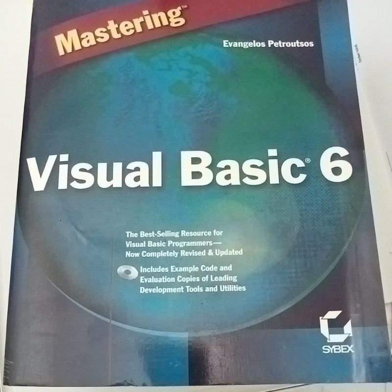 SYBEX Mastering Visual Basic 6 Computer Books Complete with CD Buku Komputer VBA 6