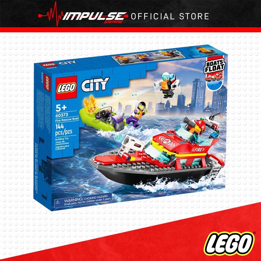 LEGO 60373 City - Fire Rescue Boat