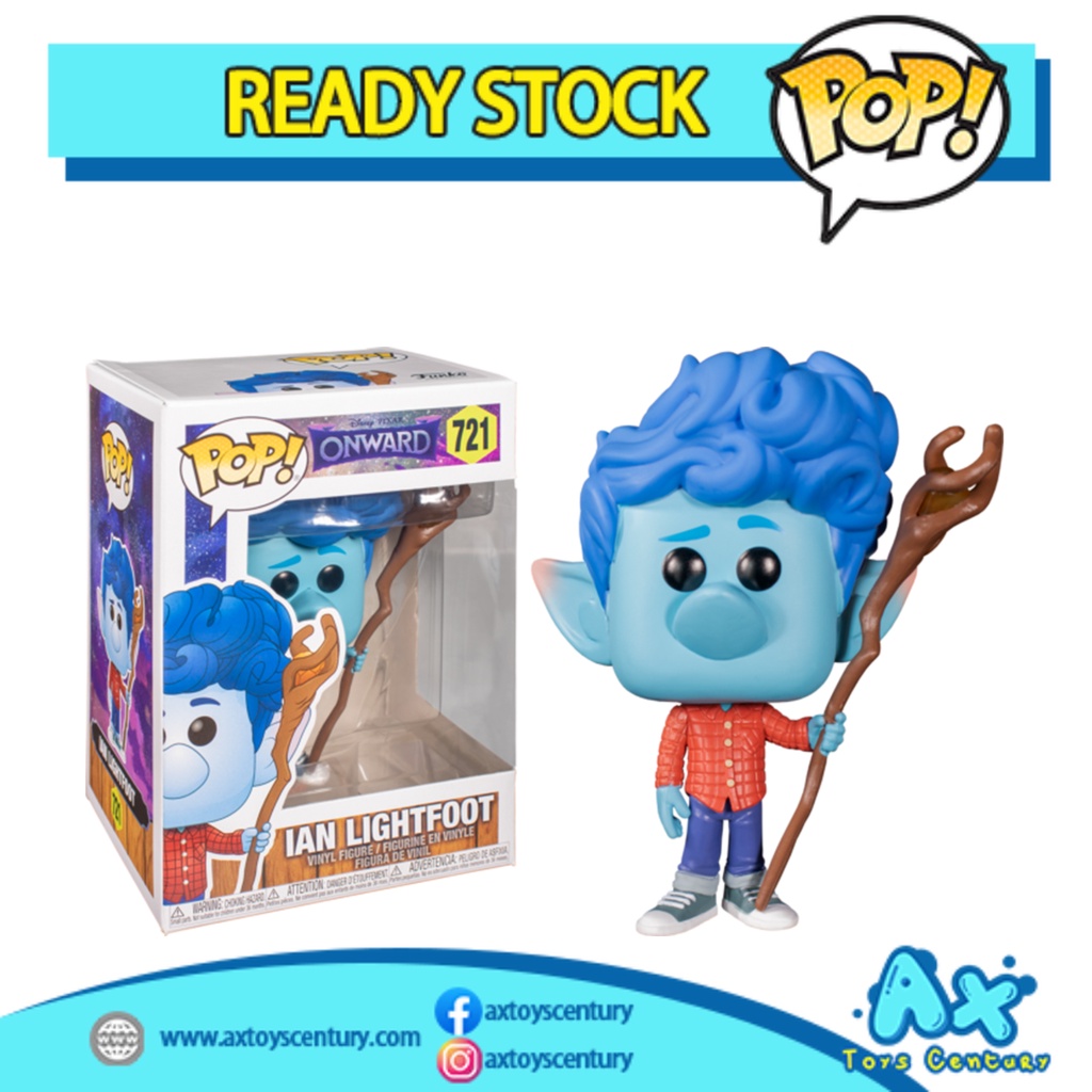 Funko Pop! Onward - Ian Lightfoot #721 100% Genuine