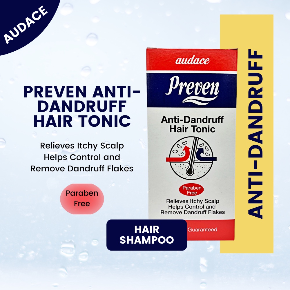Audace Preven AntiDandruff Hair Tonic 200ml (Expiry Date 11/2025