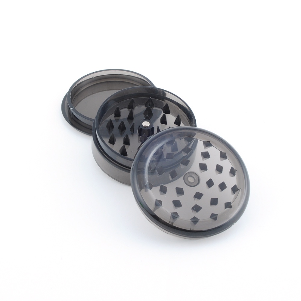 Shark Teeth 60mm Magnetic Plastic 3 Parts Herb Grinder Spice Crusher