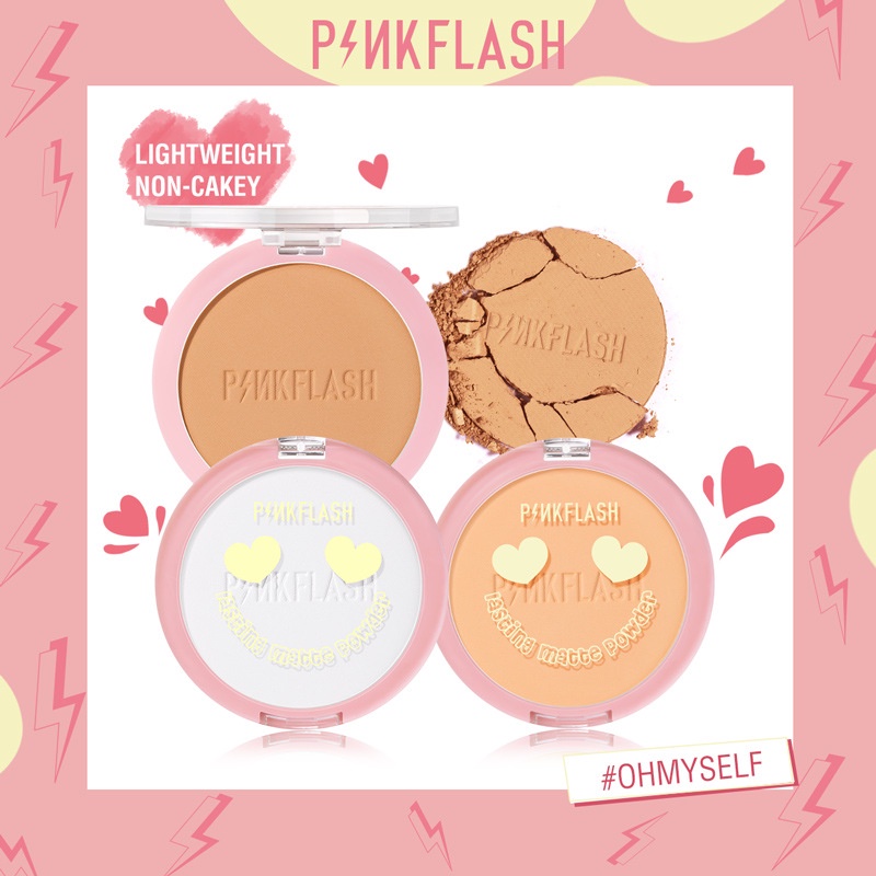 Pinkflash OhMySelf Oil Control Soft Matte Pressed Powder
