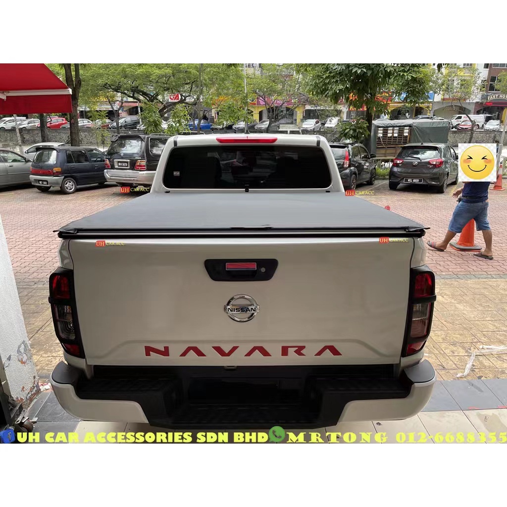 Nissan Navara Np300 D40 Softlid Soft Lid Canvas Trunk Cover READY STOCK