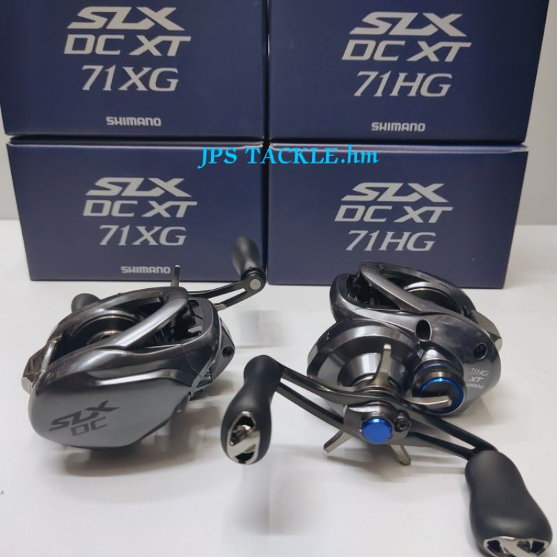 22'Shimano SLX DC XT 71XG/71HG left handle baitcasting reel shimano