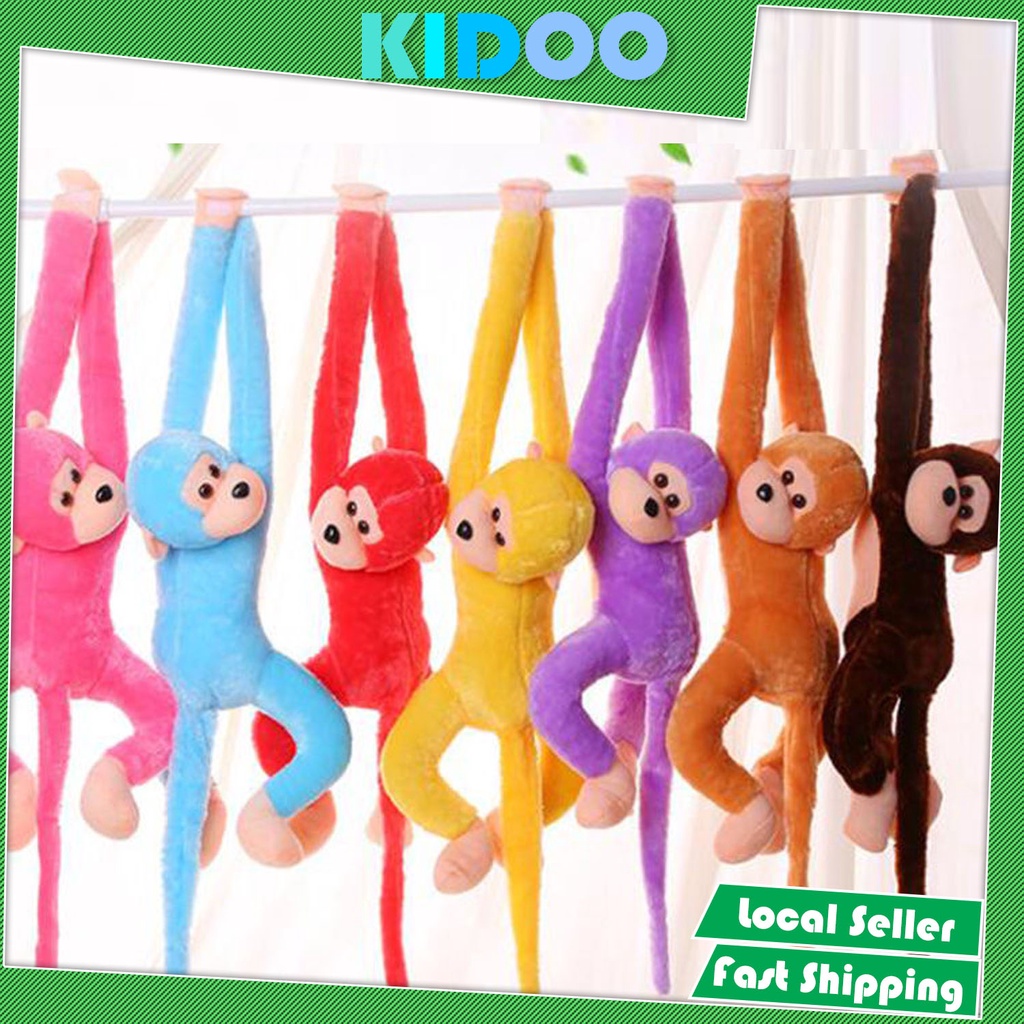 Kidoo Long Hand Monkey Stick With Sound Anak Patung Monyet Colour ...