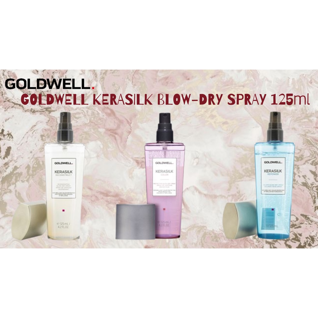 GOLDWELL KERASILK BLOWDRY SPRAY 125ml Shopee Malaysia
