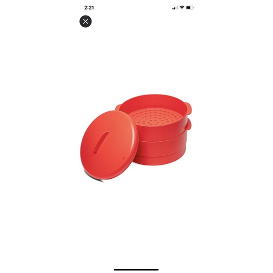 Tupperware steam it red set | Shopee Malaysia