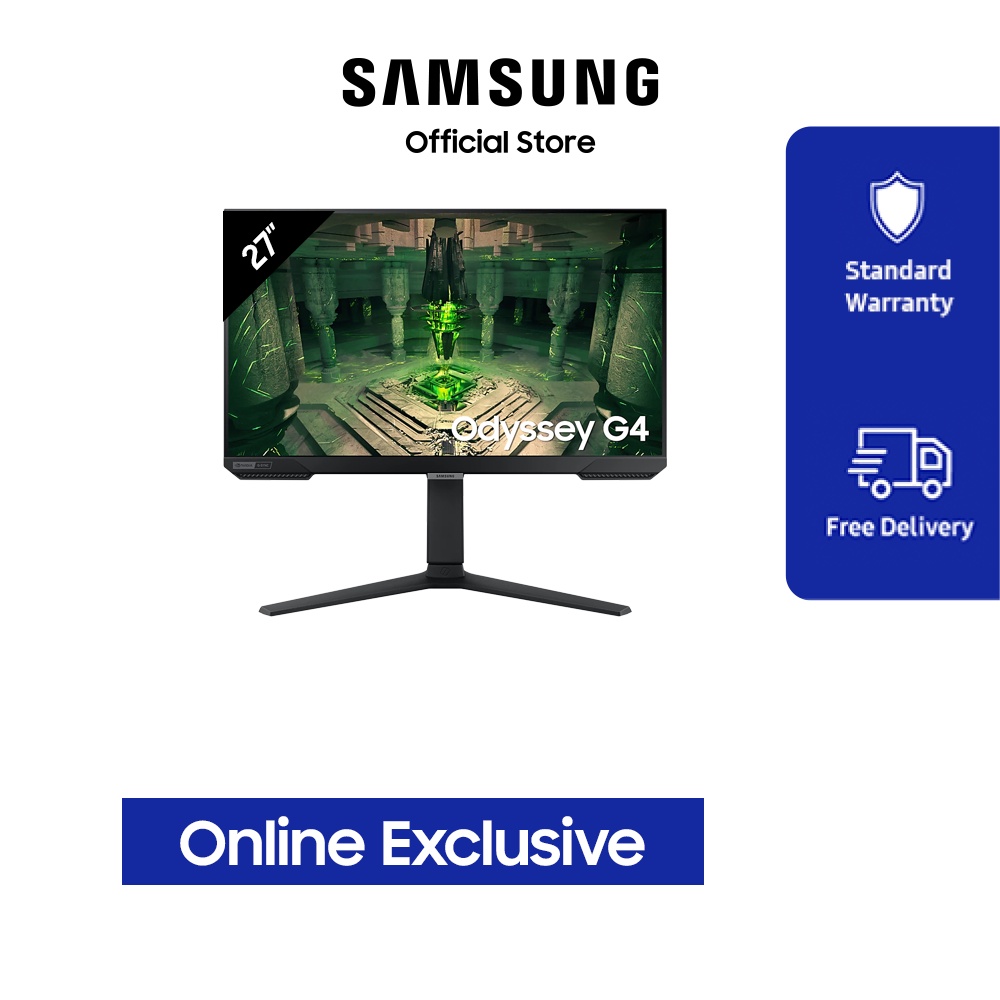 Samsung G4 Odyssey Gaming Monitor 27 240hz 1ms Gsync Ips Ls27bg400eexxs Shopee 6679