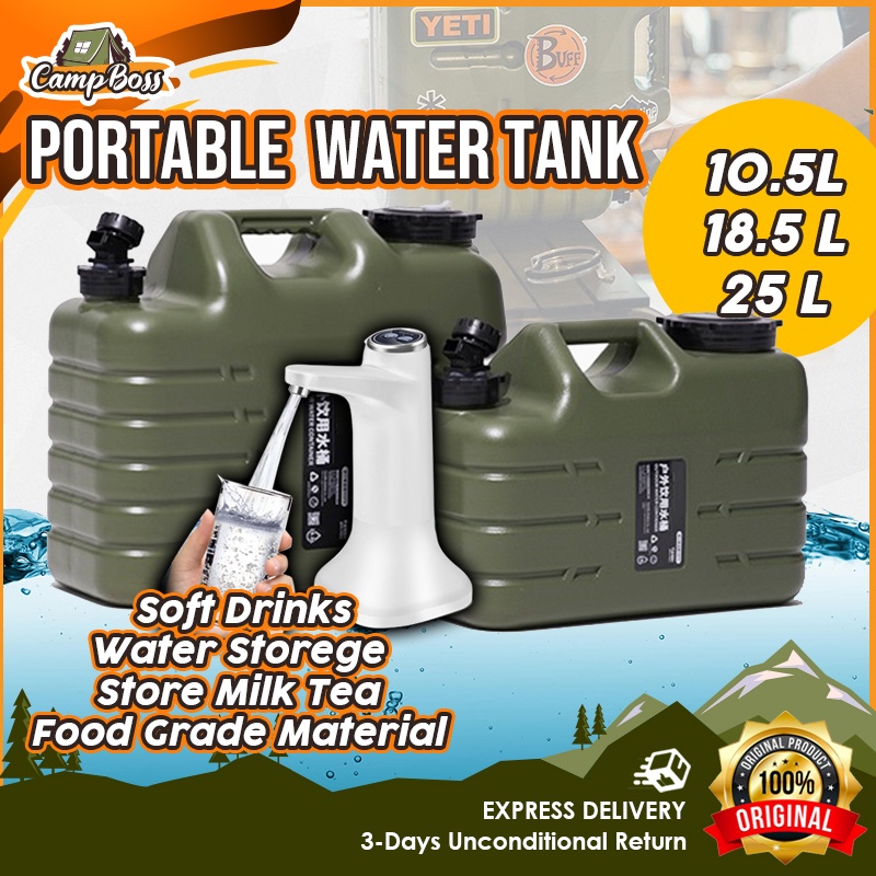CBS 10L 18L 25L Camping Water Tank Portable Grade PP Food Container