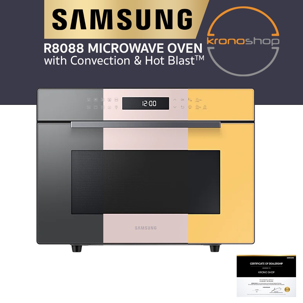 SAMSUNG R8088 35L Convection Microwave Oven with HotBlast MC35R8088LC MC35R8088LP MC35R8088LV