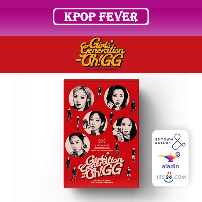 [ONLINE SHOP POB] GIRLS' GENERATION - Oh!GG SNSD 2023 SEASON’S GREETINGS PHOTOCARD SEALED