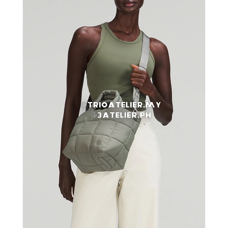 Lululemon Quilted Grid Crossbody Bag 5L 3 Colors Shopee Malaysia