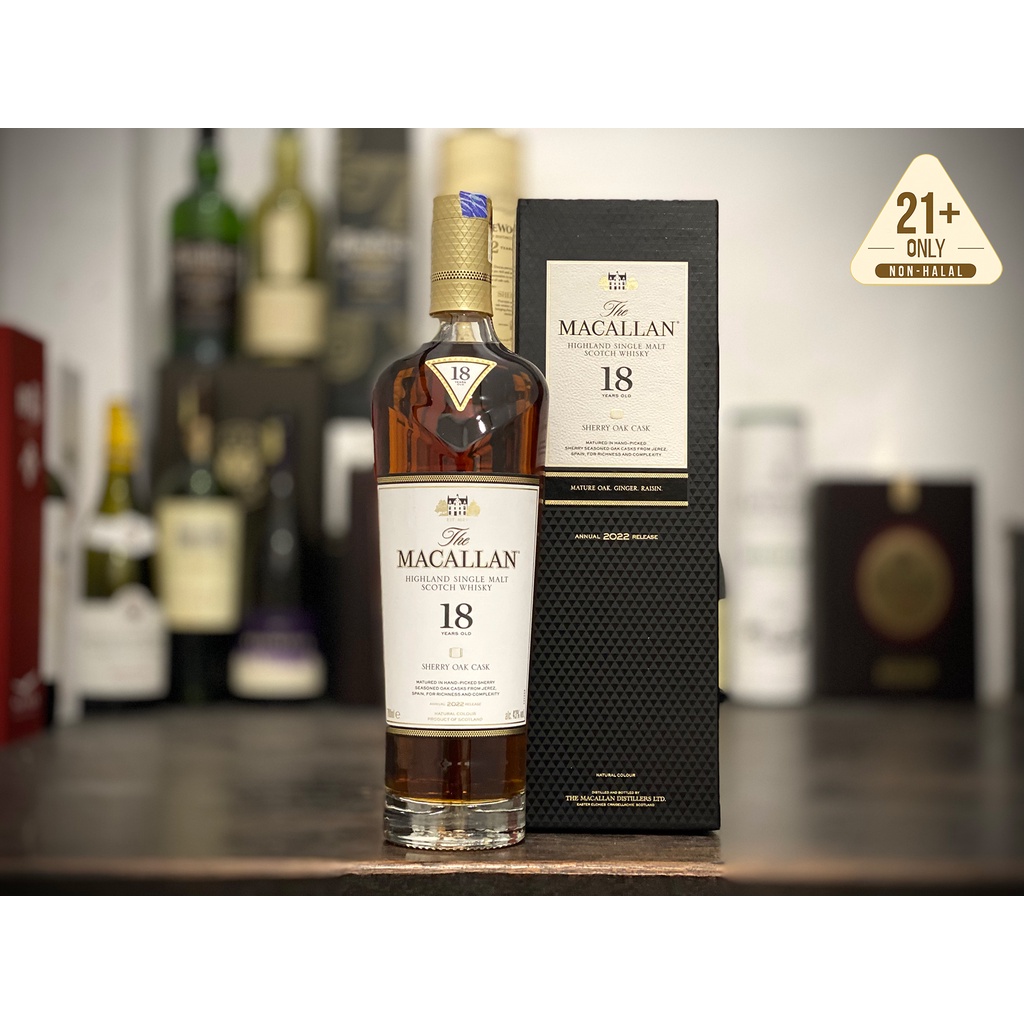 Macallan 18 Years Sherry Oak 2022 Release 700ml | Shopee Malaysia