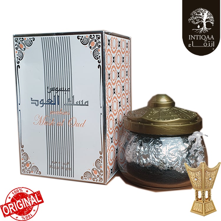 Bakhoor Mabsus Mesk al Oud Oud Original Arabian Bukhoor Gaharu Agarwood