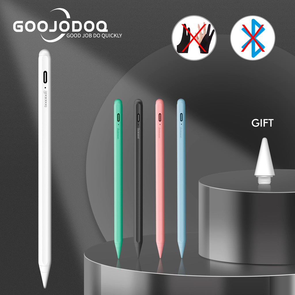 2022▫☈◐【Syor】GOOJODOQ Gen ke-10 dengan Pen Stylus Penolakan Palm untuk id Pensil id 2018 dan 2020 Ke-6 Gen ke-7/ Pro Ke-