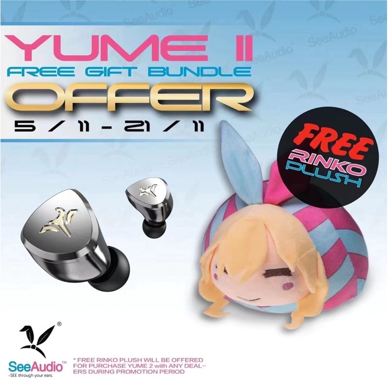 SeeAudio YUME II See Audio Yume 2 With 1DD 2BA In Ear Monitors 