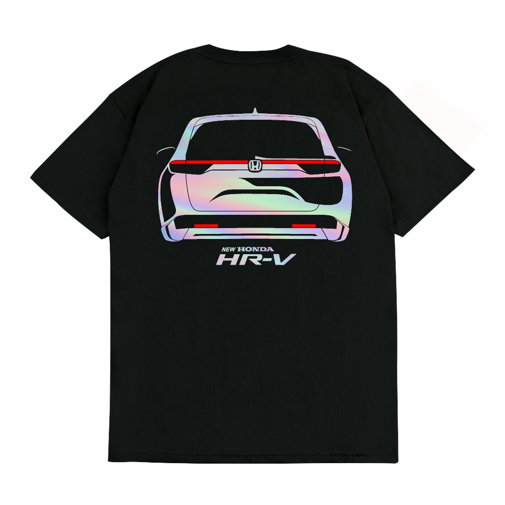 HITAM Sakazuki T-shirt Distro Men Women T shirt Boys Girls Cotton Combed 24s Tshirt Black shirt Unisex Japanese Image Adult Logo Original Motif Automotive Racing Logo JDM Community Club Truck Driver Bus Rally Racing Car Honda All New HRV HYBRID 2023