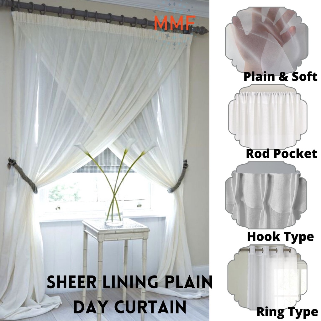 12.12 Big Sale 2022 Langsir MURAH, SHEER Curtain, Langsir siang