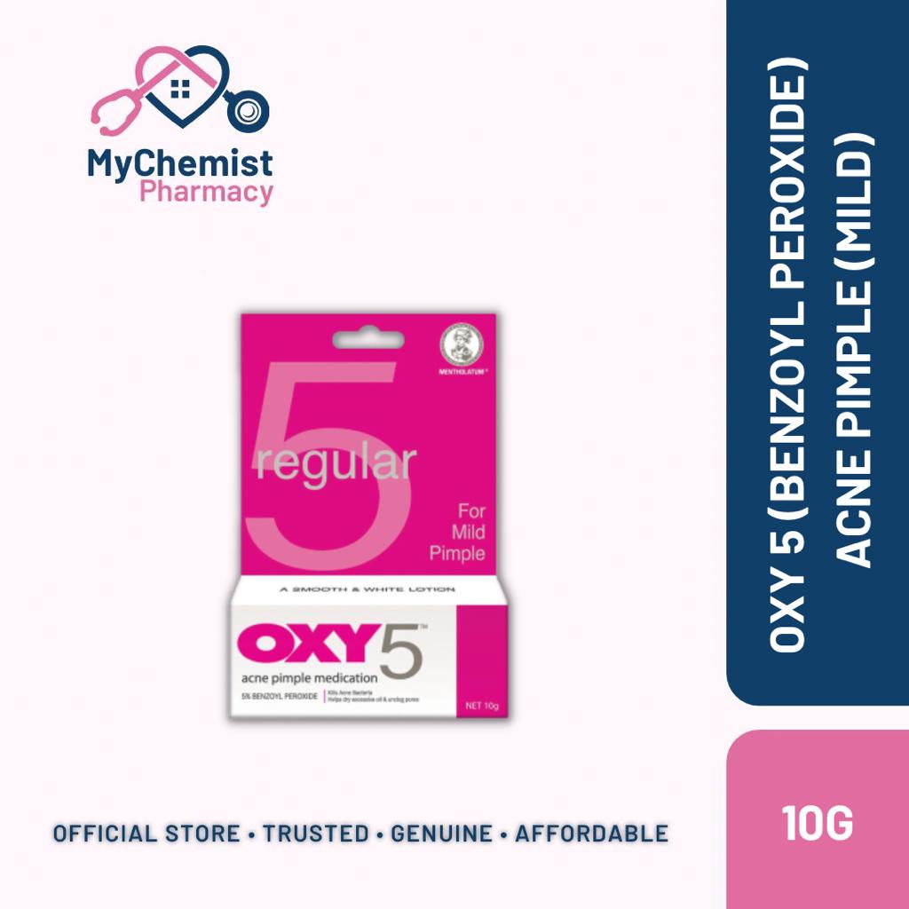 Oxy 5 Acne Pimple Treatment with Benzoyl Peroxide (10g) | Shopee Malaysia